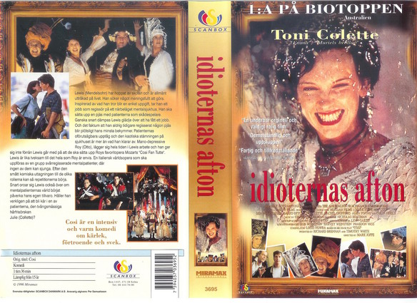 3695 IDIOTERNAS AFTON (VHS)